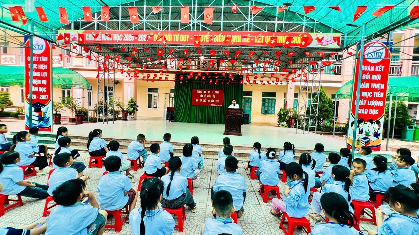 TRƯỜNG TIỂU HỌC LÝ CHÍNH XÃ HẢI TIẾN TỔ CHỨC TUẦN LỄ HƯỞNG ỨNG HỌC TẬP SUỐT ĐỜI NĂM 2026