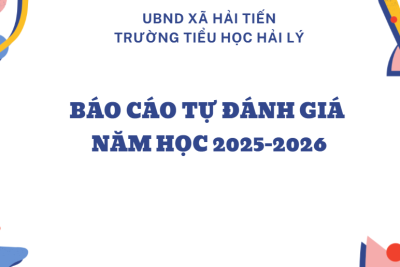 BÁO CÁO TỰ ĐÁNH GIÁ NĂM HỌC 2025 – 2026