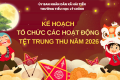Kế hoạch tổ chức các hoạt động Tết Trung thu năm 2026