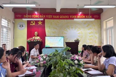 Trường Tiểu học Hải Lý tập huấn kỹ thuật biên soạn câu hỏi, kiểm tra – đánh giá năng lực học sinh