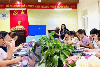 Ứng dụng trí tuệ nhân tạo (AI) trong quản lí và dạy học tại Trường Tiểu học Hải Lý