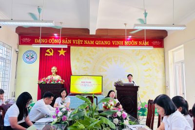 HỘI NGHỊ NHÀ GIÁO, CÁN BỘ QUẢN LÝ, NGƯỜI LAO ĐỘNG NĂM HỌC 2025 – 2026 TẠI TRƯỜNG TIỂU HỌC HẢI LÝ