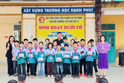 TRƯỜNG TIỂU HỌC HẢI LÝ SÔI NỔI CÁC HOẠT ĐỘNG KỶ NIỆM NGÀY 22/12