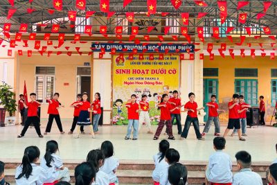 TRƯỜNG TIỂU HỌC HẢI LÝ TỰ HÀO TRUYỀN THỐNG ĐỘI TNTP  HỒ CHÍ MINH – VỮNG BƯỚC MĂNG NON THỜI ĐẠI MỚI